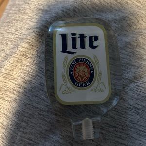 Miller Lite Tap Topper